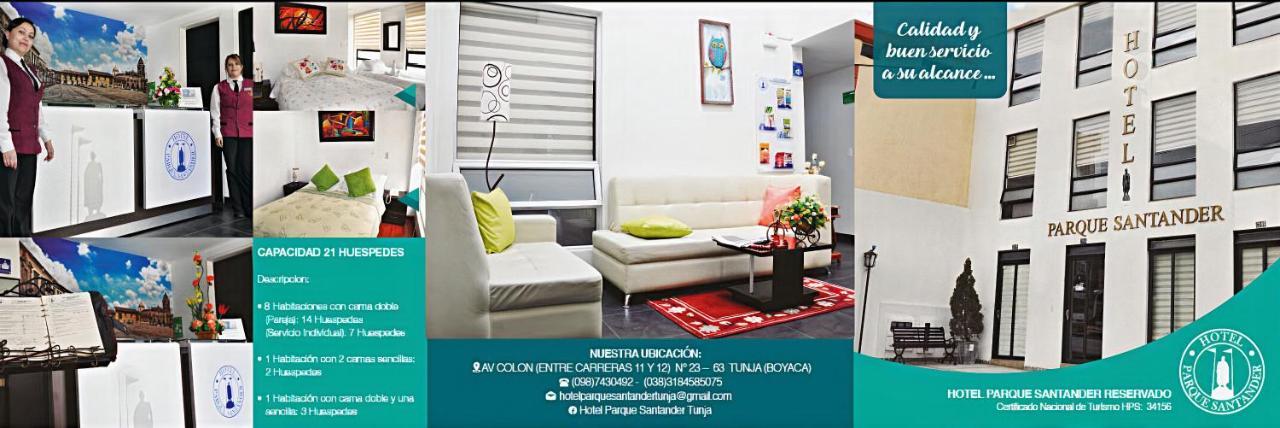 Hotel Parque Santander Tunja Extérieur photo